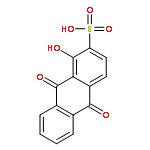 1-HYDROXY-9,10-DIOXOANTHRACENE-2-SULFONIC ACID