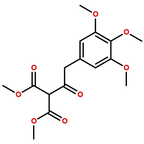 Propanedioic acid, [(3,4,5-trimethoxyphenyl)acetyl]-, dimethyl ester