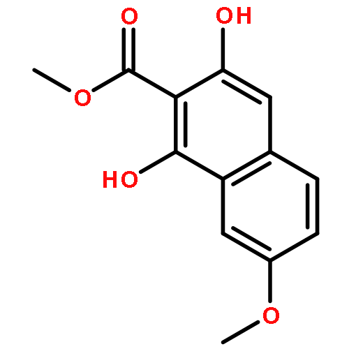 2-NAPHTHALENECARBOXYLIC ACID, 1,3-DIHYDROXY-7-METHOXY-, METHYL ESTER