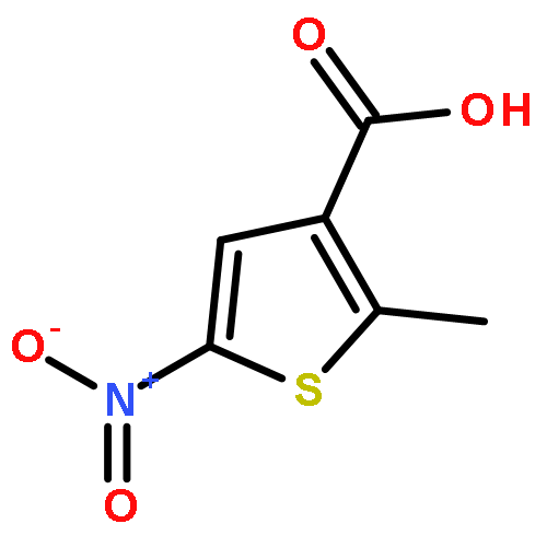 3-Thiophenecarboxylic acid, 2-methyl-5-nitro-