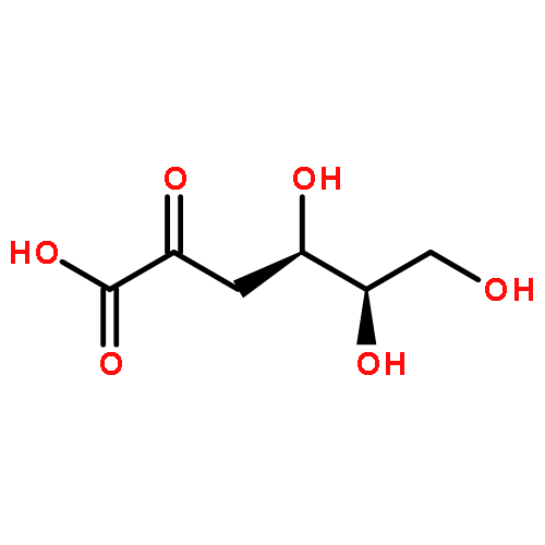 D-threo-2-Hexulosonic acid, 3-deoxy-