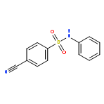 BENZENESULFONAMIDE, 4-CYANO-N-PHENYL-