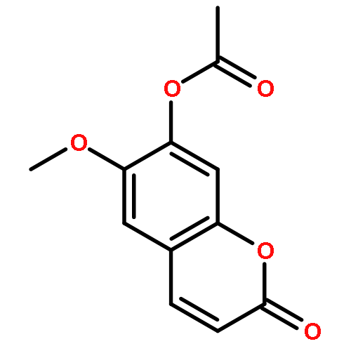 6-Methoxy-2-oxo-2H-chromen-7-yl acetate