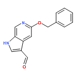 5-(Benzyloxy)-1H-pyrrolo[2,3-c]pyridine-3-carbaldehyde