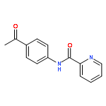 2-PYRIDINECARBOXAMIDE, N-(4-ACETYLPHENYL)-