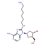 Adenosine, 8-[(6-aminohexyl)amino]-2'-deoxy-