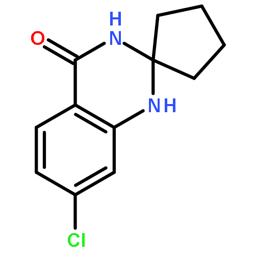 SPIRO[CYCLOPENTANE-1,2'(1'H)-QUINAZOLIN]-4'(3'H)-ONE, 7'-CHLORO-