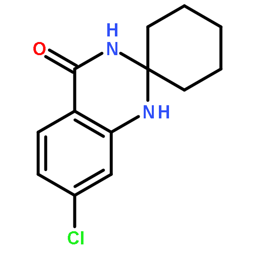 Spiro[cyclohexane-1,2'(1'H)-quinazolin]-4'(3'H)-one, 7'-chloro-