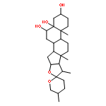 (25R)-3beta-hydroxy-5alpha-spirostane-5,6beta-diol