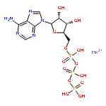 adenosine, 5'-(tetrahydrogen triphosphate), manganese(2+) salt (1:1)