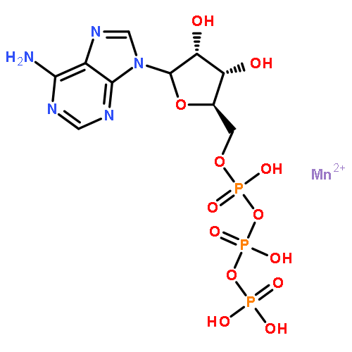 adenosine, 5'-(tetrahydrogen triphosphate), manganese(2+) salt (1:1)