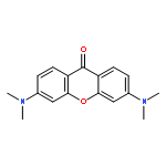 9H-XANTHEN-9-ONE, 3,6-BIS(DIMETHYLAMINO)-