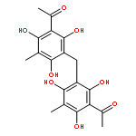 Bis-(3-acetyl-2,4,6-trihydroxy-5-methyl-phenyl)-methan