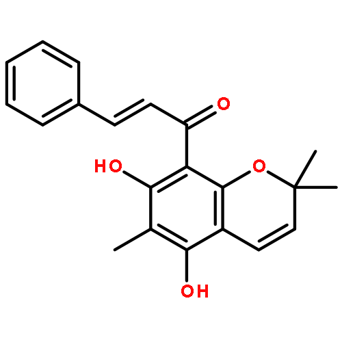 8-cinnamoyl-5,7-dihydroxy-2,2,6-trimethylchromene