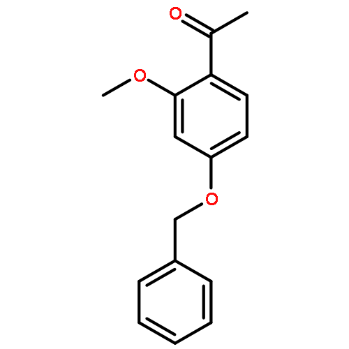 Ethanone, 1-[2-methoxy-4-(phenylmethoxy)phenyl]-