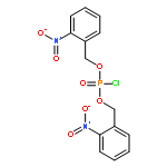 1-[[chloro-[(2-nitrophenyl)methoxy]phosphoryl]oxymethyl]-2-nitrobenzene