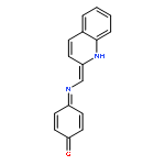 4-[(quinolin-2(1H)-ylidenemethyl)imino]cyclohexa-2,5-dien-1-one