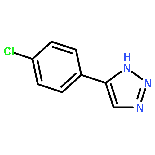 1H-1,2,3-Triazole, 4-(4-chlorophenyl)-