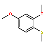 2,4-DIMETHOXY-1-METHYLSULFANYLBENZENE