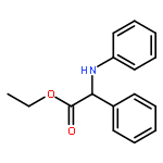 Ethyl 2-phenyl-2-(phenylamino)acetate