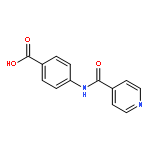 Benzoic acid, 4-[(4-pyridinylcarbonyl)amino]-