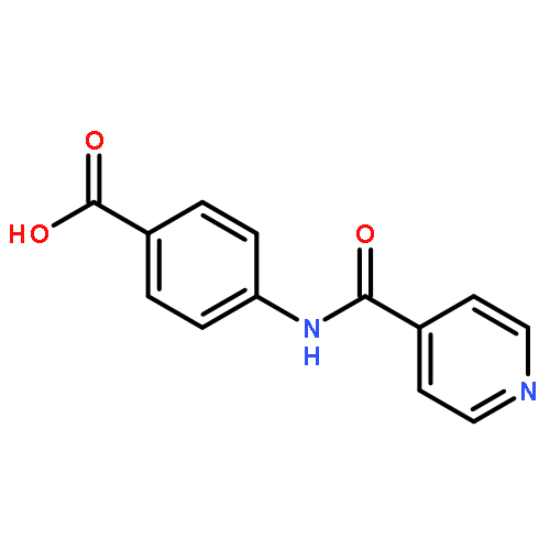 Benzoic acid, 4-[(4-pyridinylcarbonyl)amino]-