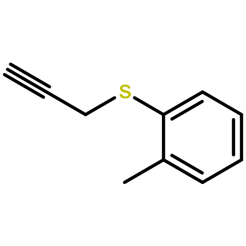 BENZENE, 1-METHYL-2-(2-PROPYNYLTHIO)-