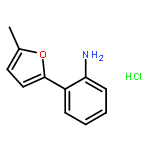 2-(5-methylfuran-2-yl)aniline hydrochloride