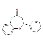 1,5-BENZOXAZEPIN-4(5H)-ONE, 2,3-DIHYDRO-2-PHENYL-