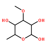 6-deoxy-3-O-methyl-alpha-L-glucopyranose