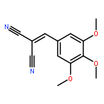 Propanedinitrile,2-[(3,4,5-trimethoxyphenyl)methylene]-