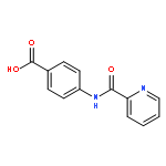 4-[(2-pyridinylcarbonyl)amino]benzoic Acid