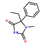 5-ethyl-1-methyl-5-phenylimidazolidine-2,4-dione