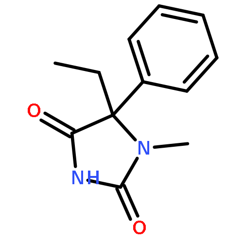 5-ethyl-1-methyl-5-phenylimidazolidine-2,4-dione