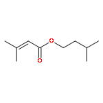 2-Butenoic acid,3-methyl-, 3-methylbutyl ester