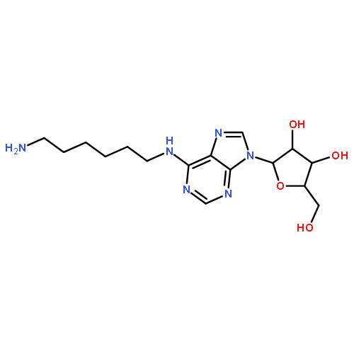 Adenosine, N-(6-aminohexyl)-