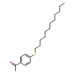 1-(4-DODECYLSULFANYLPHENYL)ETHANONE