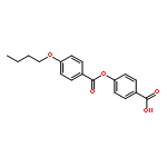 Benzoic acid, 4-butoxy-, 4-carboxyphenyl ester