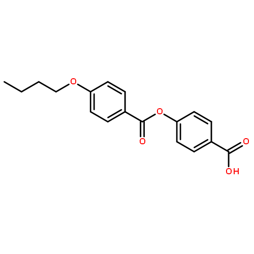 Benzoic acid, 4-butoxy-, 4-carboxyphenyl ester