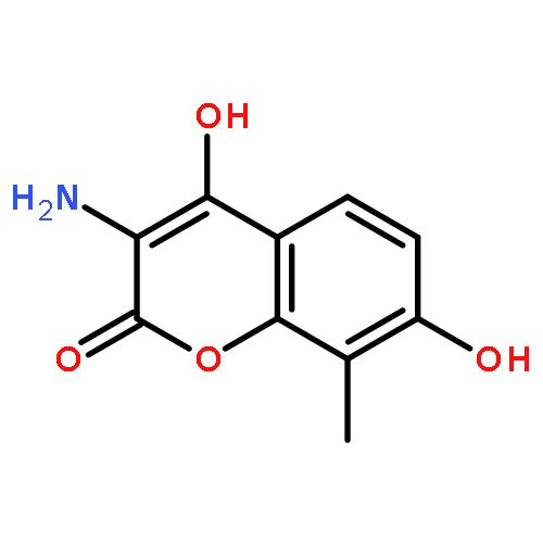 3-AMINO-4,7-DIHYDROXY-8-METHYLCHROMEN-2-ONE