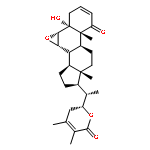 Ergosta-2,24-dien-26-oicacid, 6,7-epoxy-5,22-dihydroxy-1-oxo-, d-lactone, (5a,6a,7a,22R)-