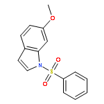 6-Methoxy-1-(phenylsulfonyl)-1H-indole