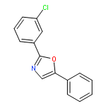 Oxazole,2-(3-chlorophenyl)-5-phenyl-