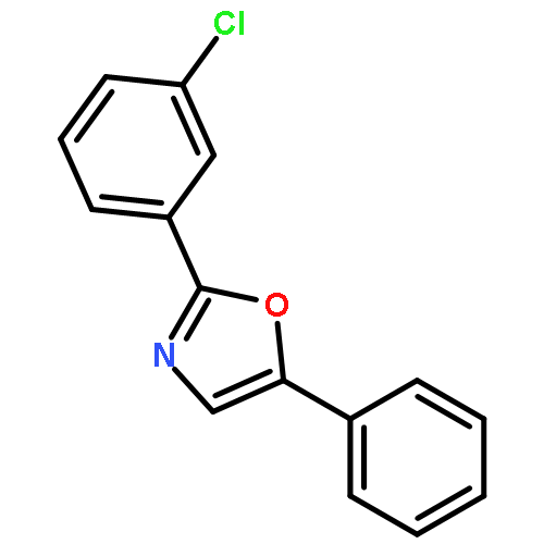 Oxazole,2-(3-chlorophenyl)-5-phenyl-