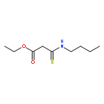 ETHYL 3-(BUTYLAMINO)-3-SULFANYLIDENEPROPANOATE