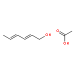 2,4-Hexadien-1-ol, acetate, (2E,4E)-