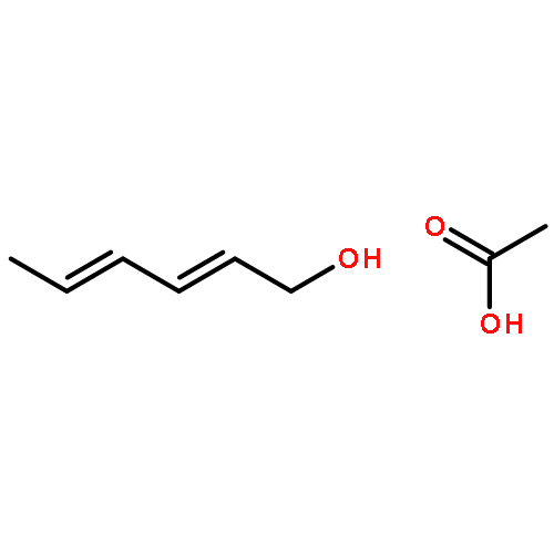 2,4-Hexadien-1-ol, acetate, (2E,4E)-