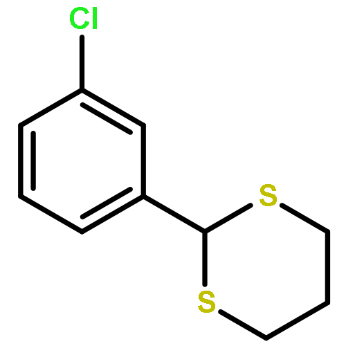 1,3-Dithiane, 2-(3-chlorophenyl)-