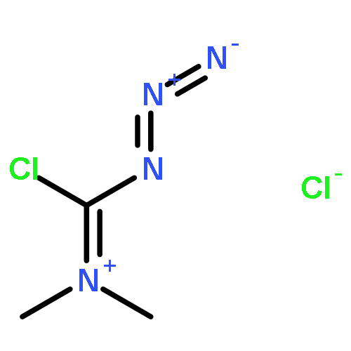 Methanaminium, N-(azidochloromethylene)-N-methyl-, chloride