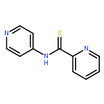 2-Pyridinecarbothioamide, N-4-pyridinyl-